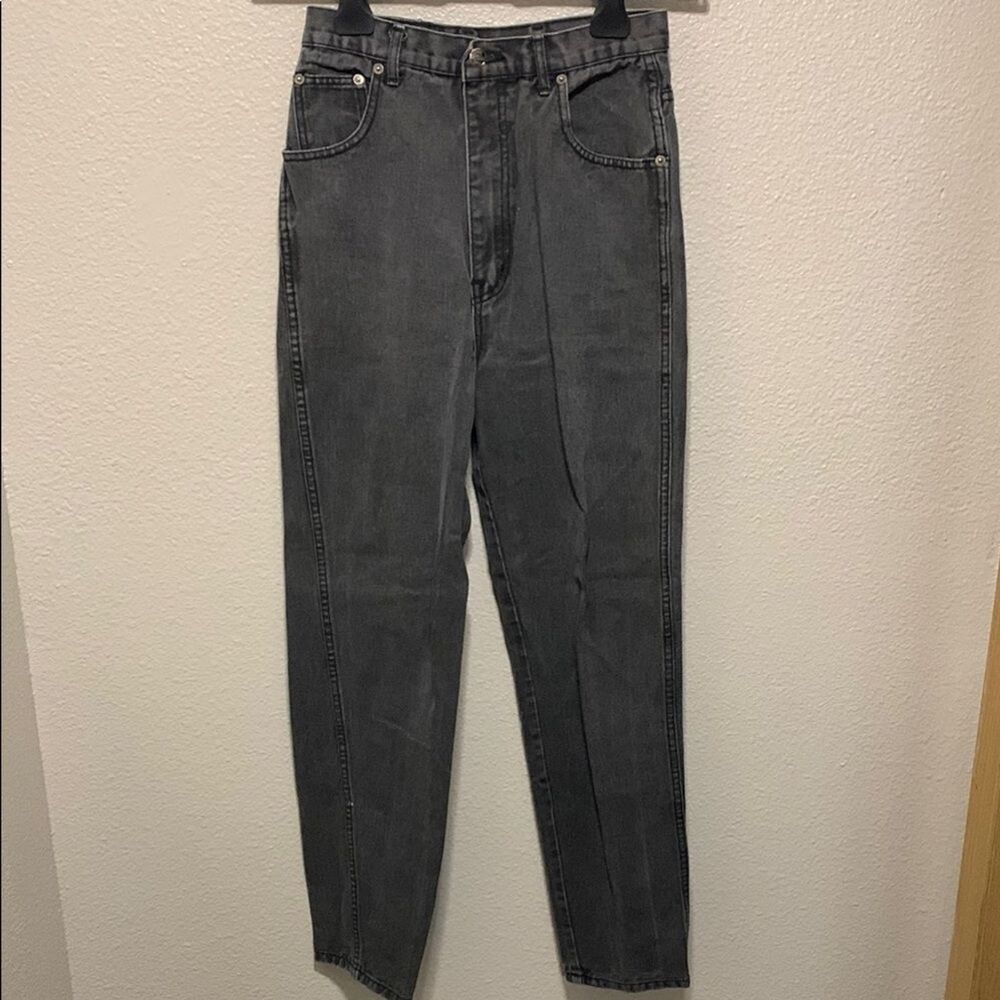 Tarot Gray Skinny High-Waisted Jeans